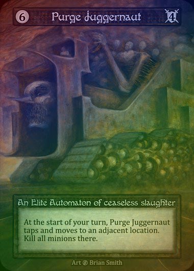 【FOIL】[Artifact] Purge Juggernaut [beta-Elite]